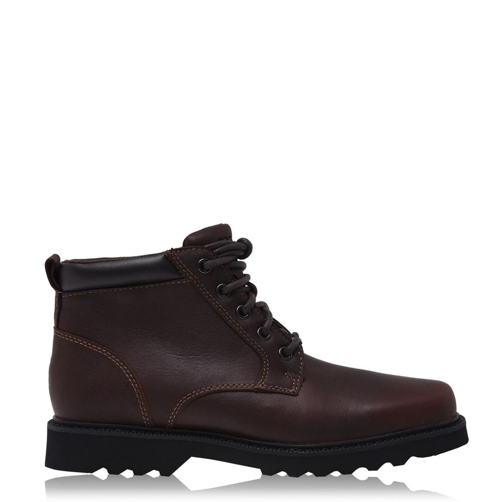 Rockport Field - Mens Ankle Boots - Chocolate - NZ (PGT-895167)